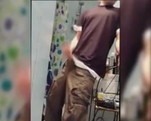 wank in bathroom with really big cum shot.flv