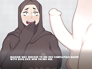 Hijab vestindo milf ao lado mariam foi fodida