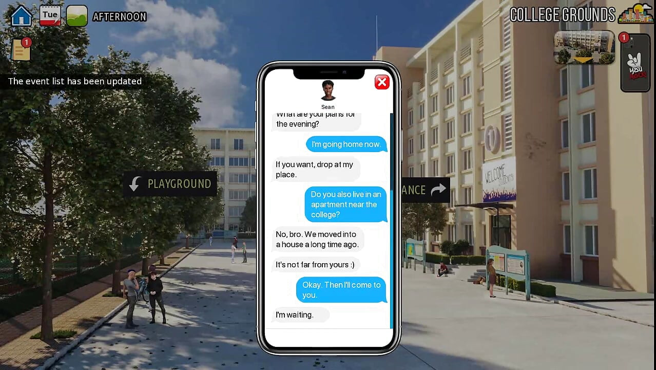 Tante seksi sunville: pelajar ep.8