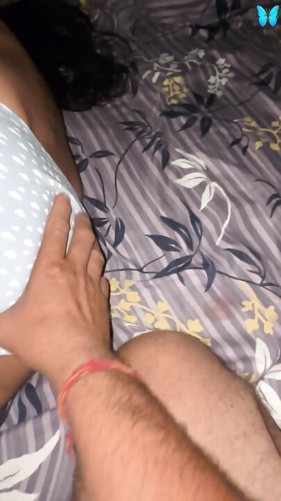 Indian teenager girl in bedroom part 2