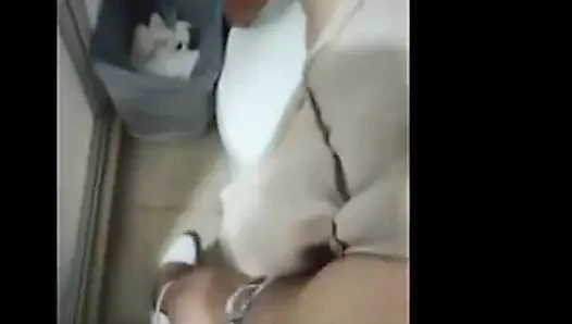 My ex-boyfriend convinced me to have sex in a public bathroom!!