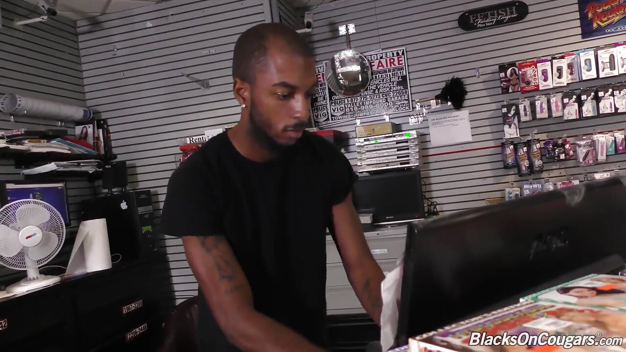 Alena Croft's first anal gangbang