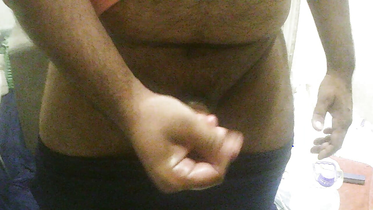 playing with my cock