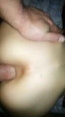Skinny bitch ass fucked