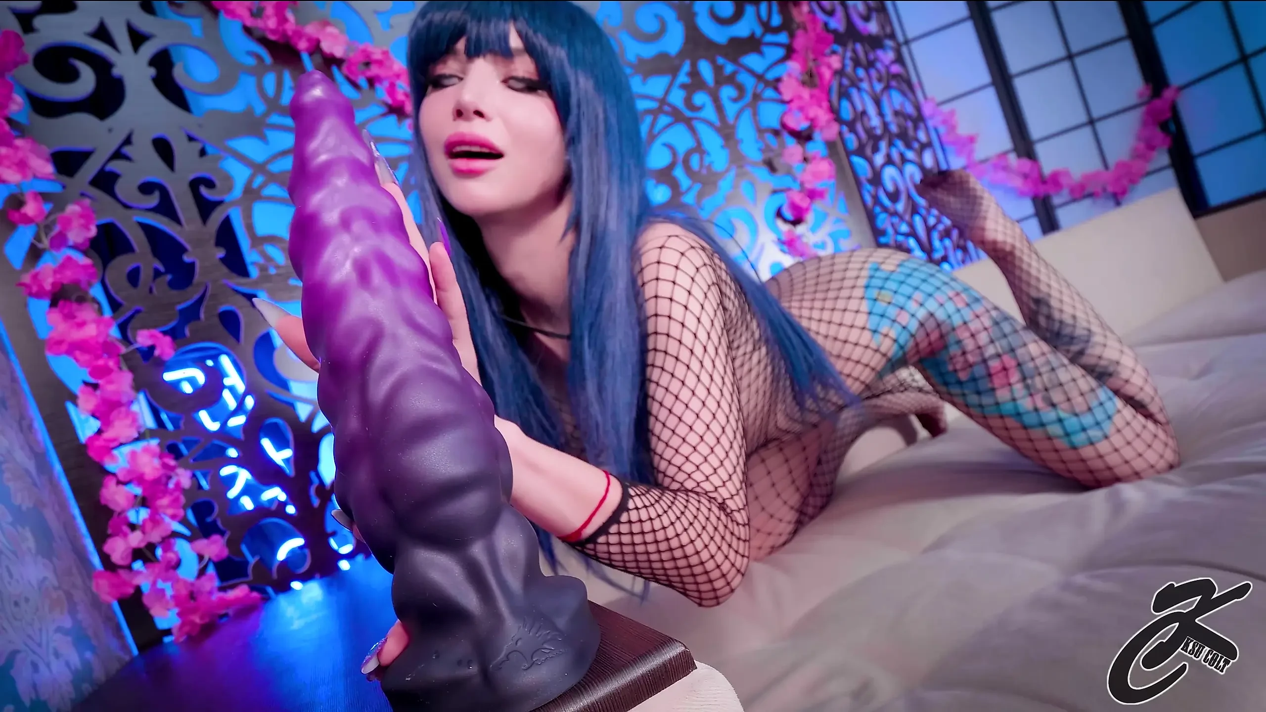 ΠΡΑΓΜΑΤΙΚΟΣ ΟΡΓΑΣΜΟΣ με ένα τεράστιο δονητή HINATA UZUMAKI