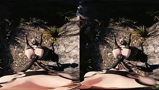 2B X A2 Pov - VR 3D Porn Videos