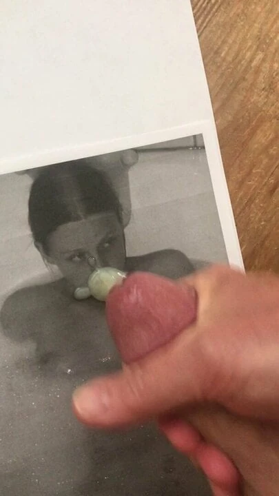 Splash more than bubbles on a pretty cum dump