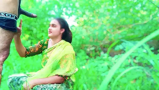 Dehati Village girl outdoor fun, jija sali fuck, Dehati gav ki ladki apne jiju ke sath khet pr gai or jiju se chudai hindi audio