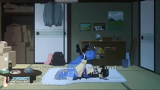 Hentai Game – Massive Tits Babe Rough Sex in Cold Weather