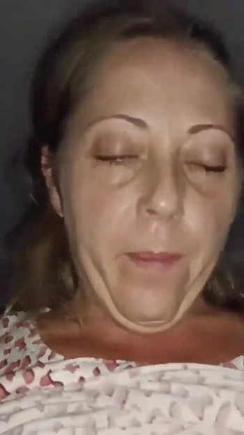 Jaw-dropping moment from "Blue-eyed blonde milf I love sucking a good cock and getting on top of it and putting it all in"