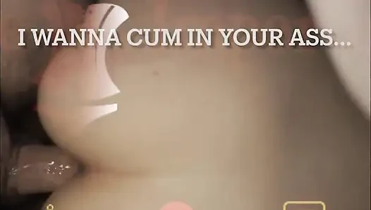 Morgana ile anal ve şaplak