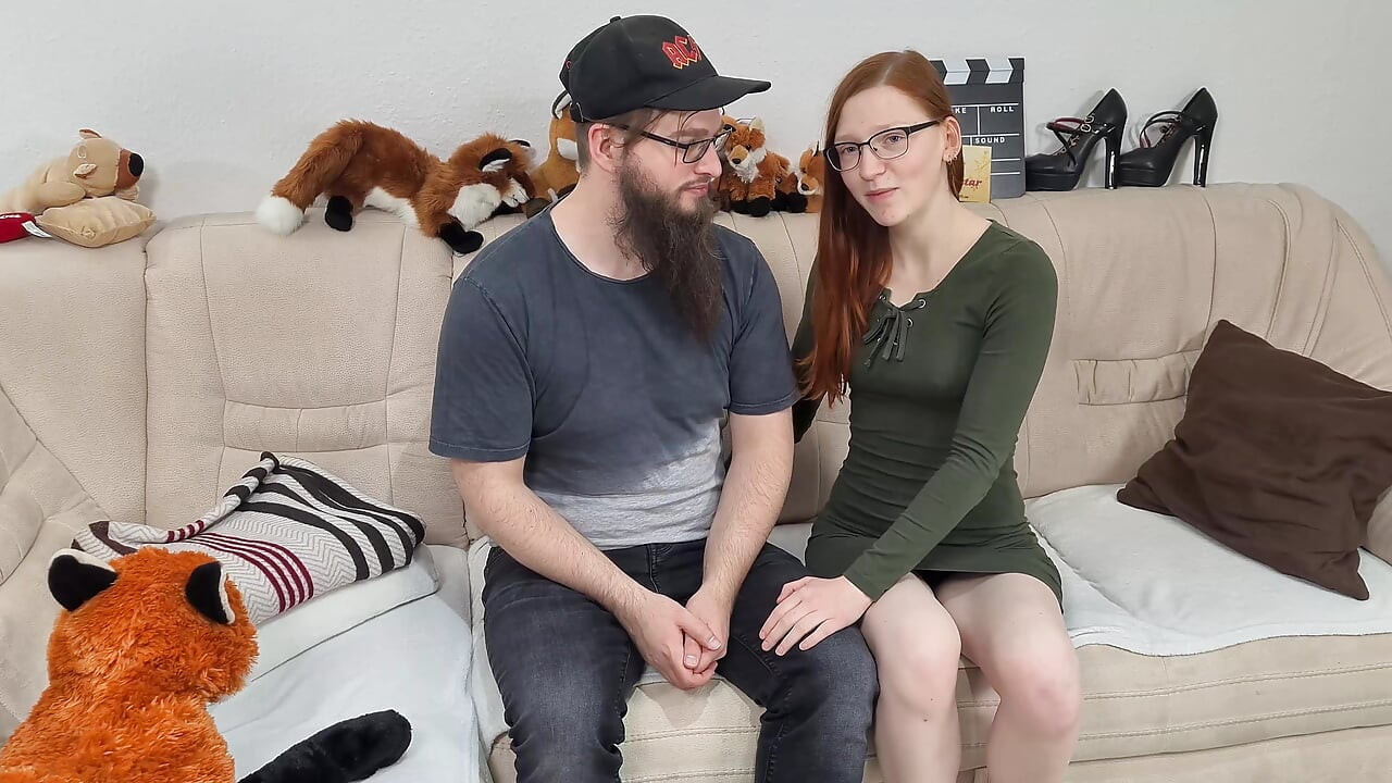 Redhead teen has sex for the first time