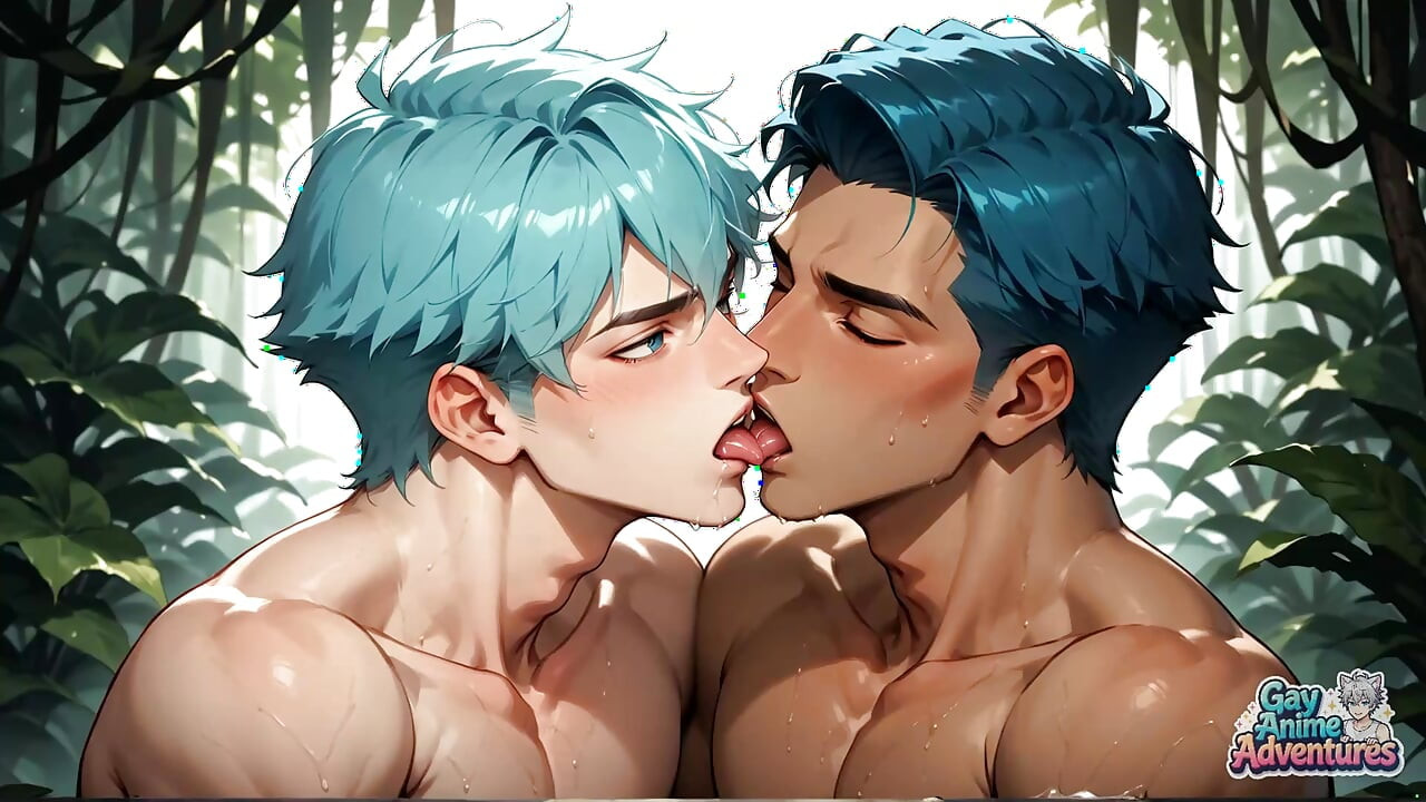 Faça sexo bum na selva com uma gostosa de cabelos azuis! Experimente o Melhor em pornô gay xxx cheio de porra!