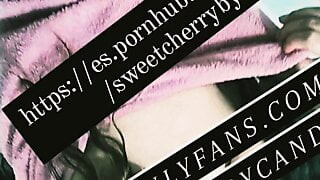 Sweet Cherry оставляет ее с желанием прийти, посмотри, как она снимает их