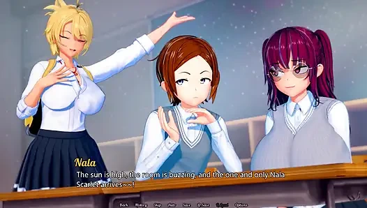 a gyaru- dunia ntr futa #7- gameplay