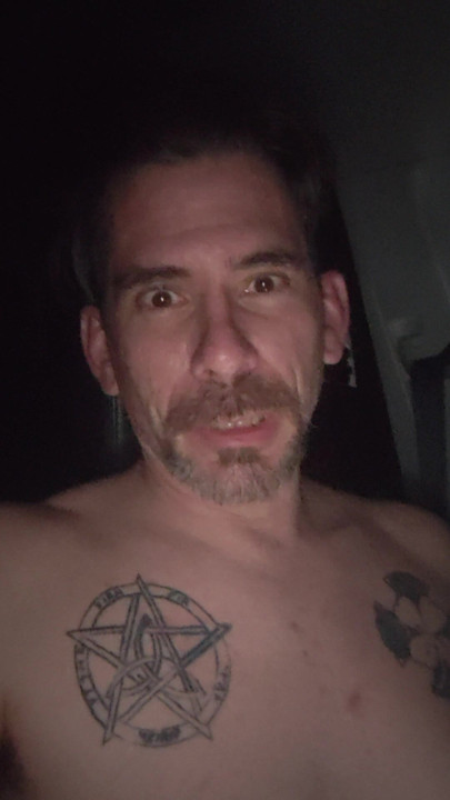 naked in the car