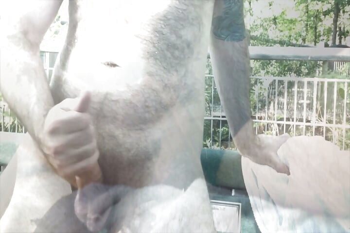 PENIS SEX with daddy Exposing dong mastubate cock with his sensitive nipples