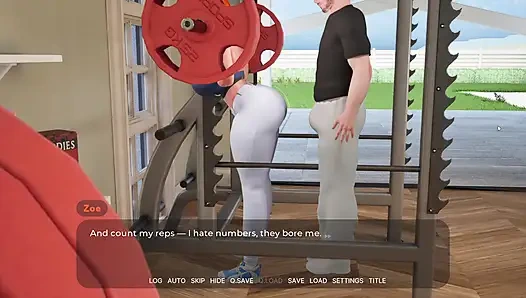 MansionDays - играя с Гвен Теннисон в тренировках