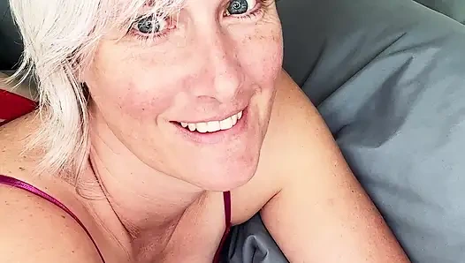 ASMR Morning Relief - StepMommy Takes Care of Me (JOI Countdown)