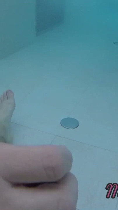 Flashing my dick in front of a young girl in public pool and helps me masturbate - it's very risky with people near | Clip 2