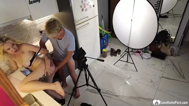 Photoshoot turned into me fucking the model