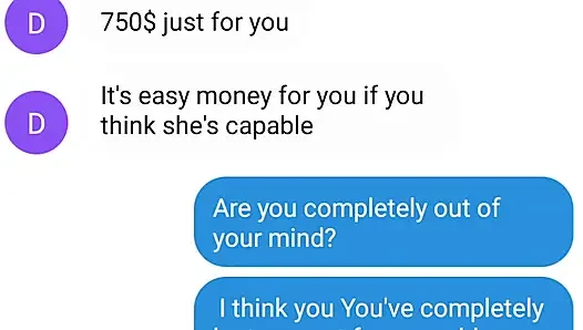 My husband bet his 28-year-old apprentice that he couldn't fuck me... I made him lose the bet.
