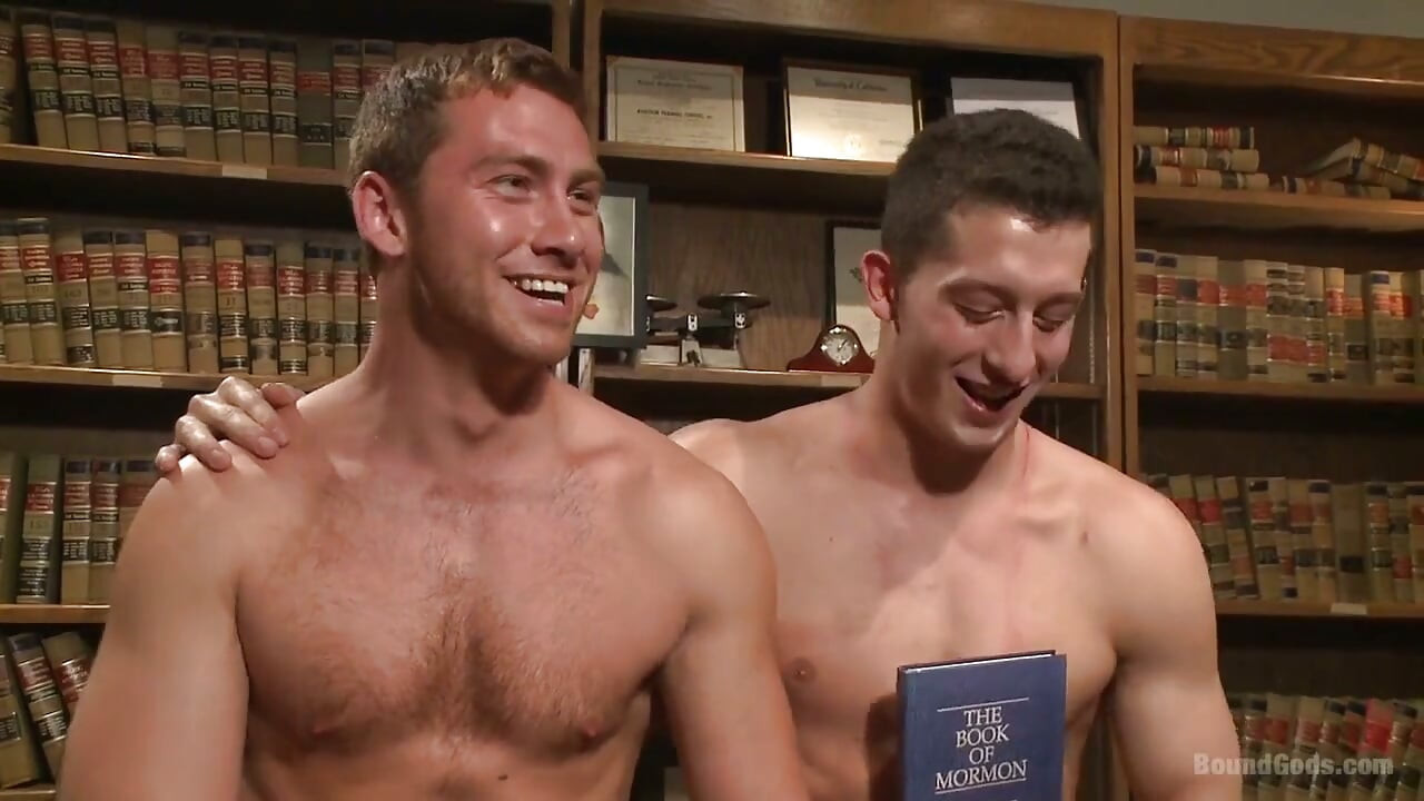 Hot Mormon Jock Fucked in Bondage to Prove His Devotion to the Church