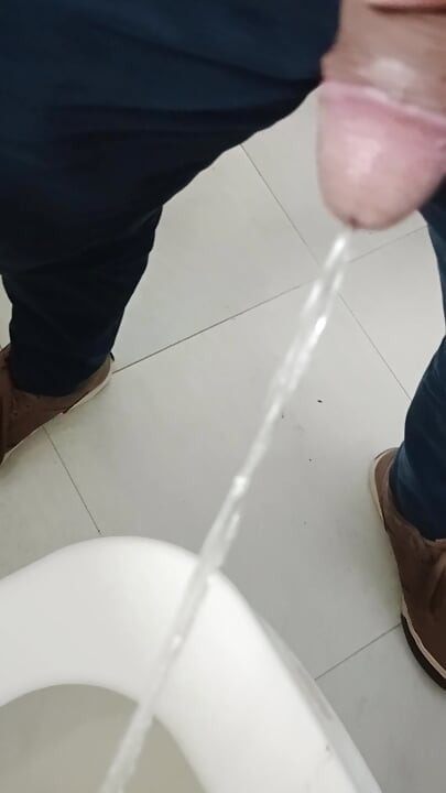 Piss in office toilet