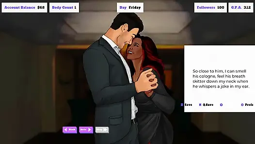 College-verrückte: indisches desi-mädchen flirtet mit typen, ep.13