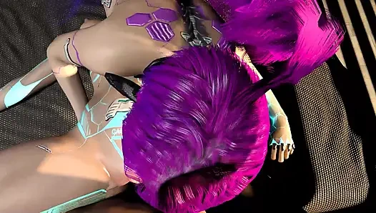 Flotter dreier mit zwei neuen Robotermädigen