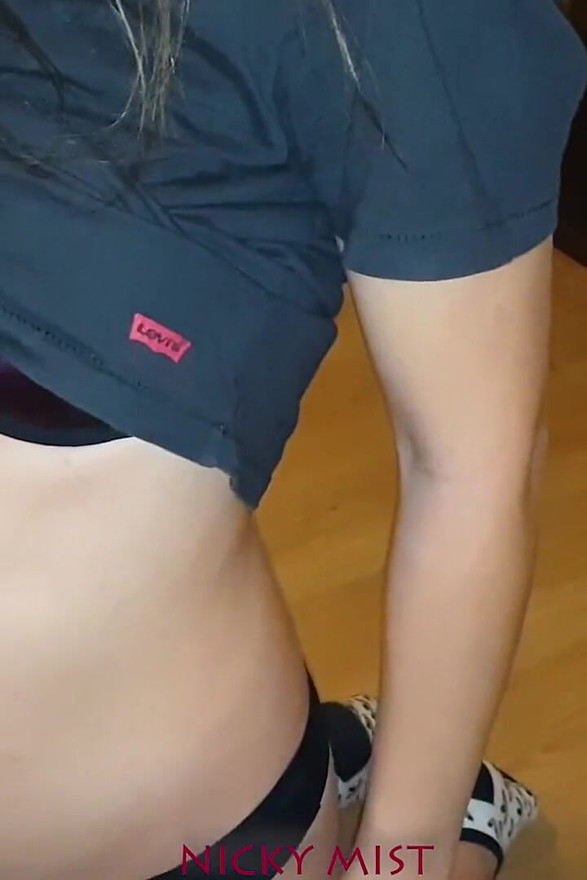 Cumming in Panties of My Stepsister While Parents Not Home