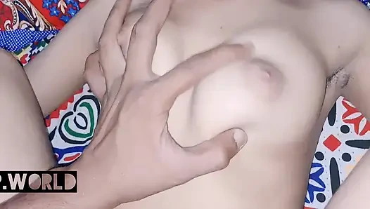 Step stepsister and stepbrother bed time sex