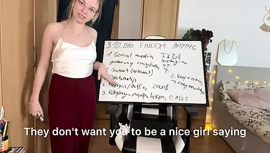 Cara Menghasilkan $ 10,000 Sebulan di Findom