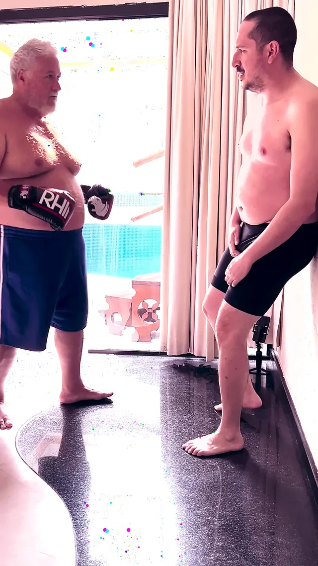 Daddy Boss Boxer Gutpunching Me