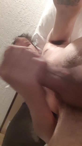 Little time in French cam cock
