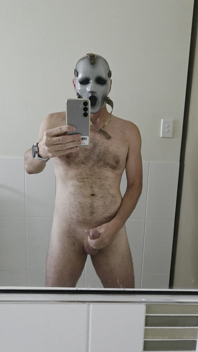 Townsville Australia Masked man