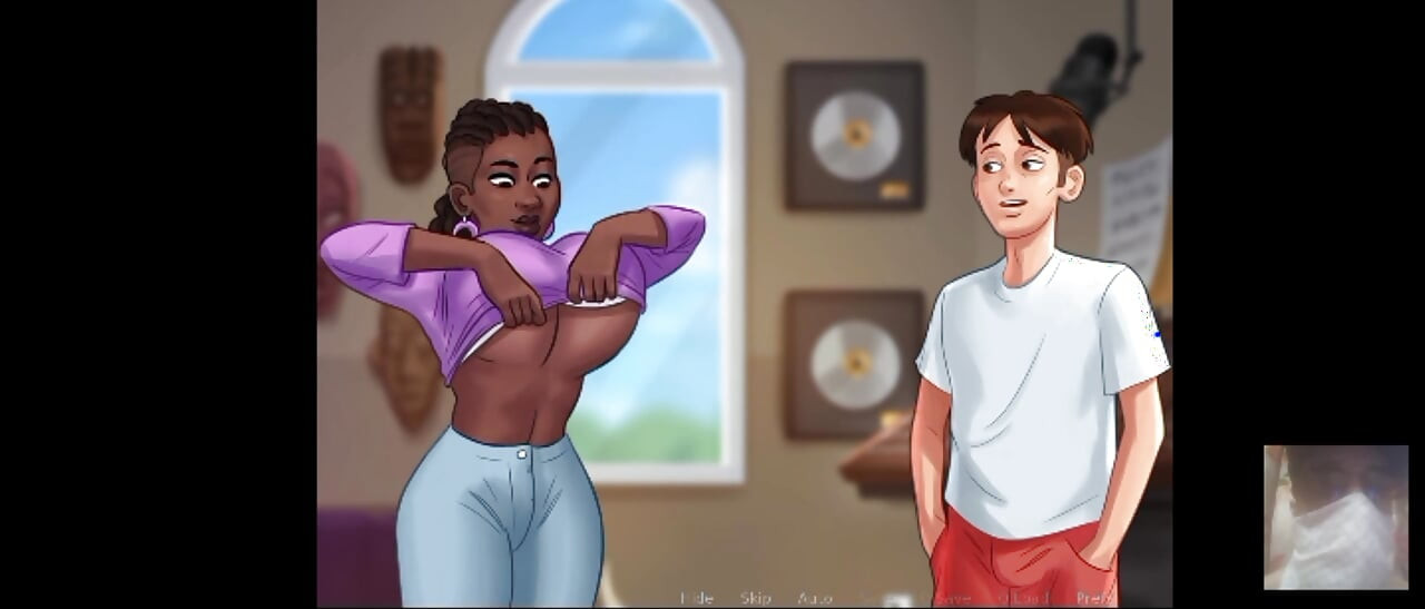 Big Boobed MILF ebony Teacher surprised me!! She sucked my big dick in public and then we fucked!!