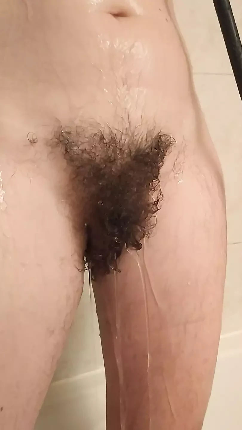 Dana in the shower