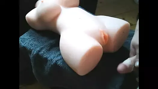 Young Boy Having Fun with His Small Sex Toy