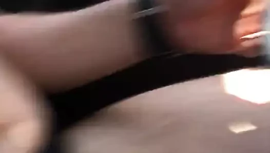 Pelado no carro