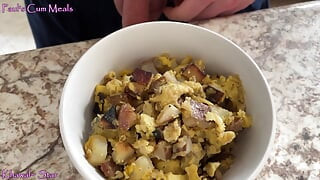 Khawal Bwc Delicious Handful of Cum for Paul Meal