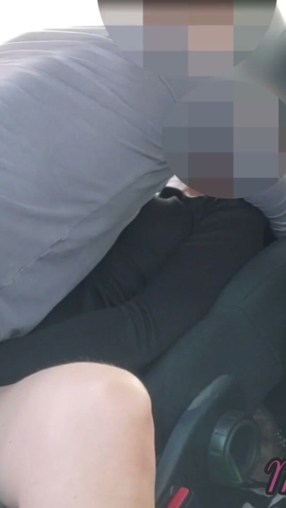 Dogging my wife in public car parking jerks off and fucks an voyeur - MissCreamy | Clip 1