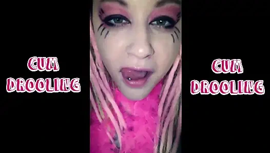 Ngiler air mani dengan suara menyemburkan diperpanjang