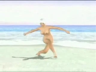 Christie Doa обнаженная на пляже, видео