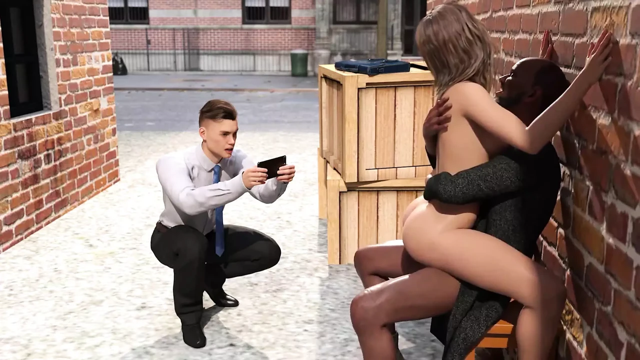 The East Block: Boyfriend Records His Girl Getting Fucked by Horny Stranger on the Streets - Episode 27
