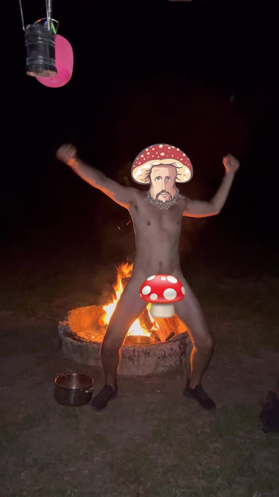 Jeshroom Christ - Thy Sex Messiah jeshroomchrist Dancing Happily to the Fire!