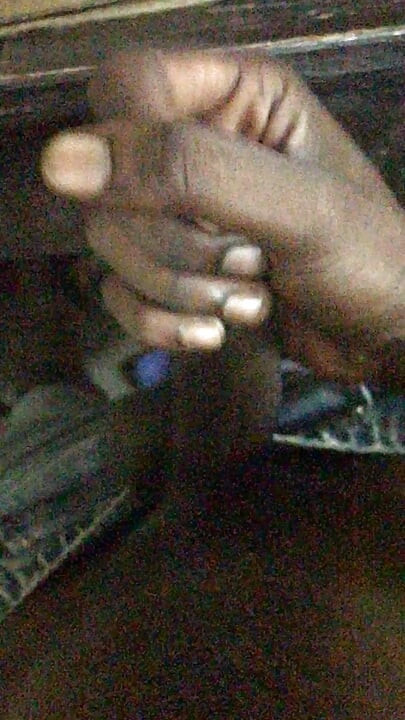 In Sri Lanka, a boy with a big stick is seen on a video call with his newly-set aunty.