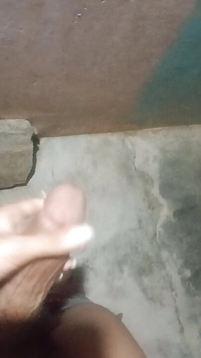 Playing with my big desi cock