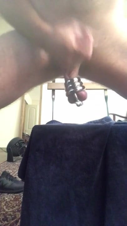 Pumped cock cum