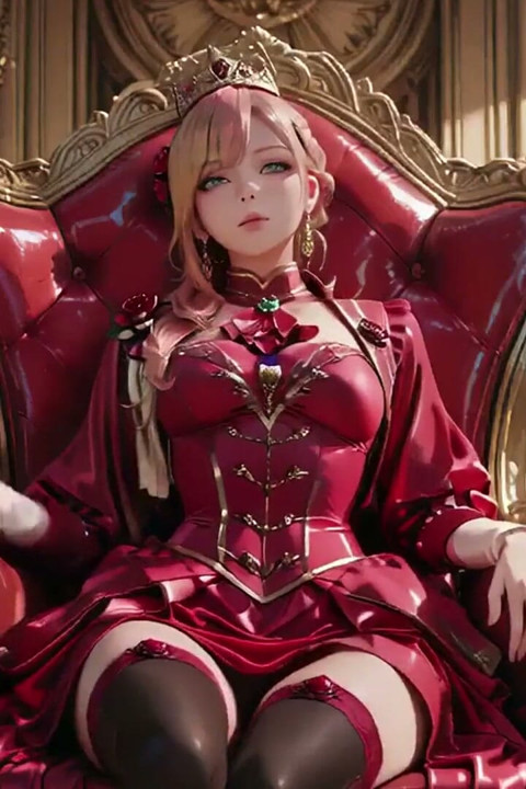 Crimson Throne: the Pink-haired Queen's Lazy Coronation
